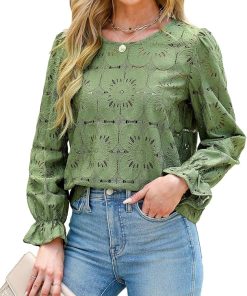 Dressy Hollow Out Top CH5