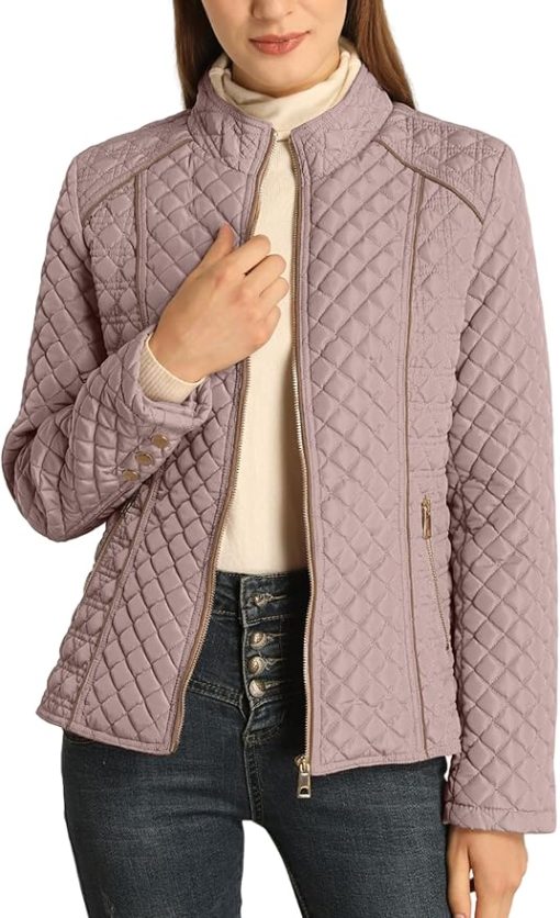 Lightweight Quilted Puffer Jacket CH39