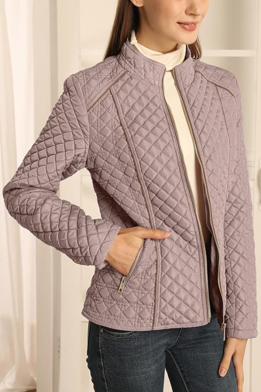 Lightweight Quilted Puffer Jacket CH39 - Image 2