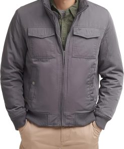 Men's Quilted Lined Flight Bomber CH42
