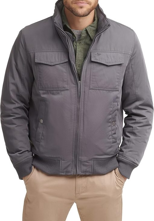 Men's Quilted Lined Flight Bomber CH42