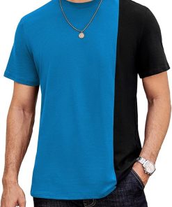 Short Sleeve Color Block Tee CH50