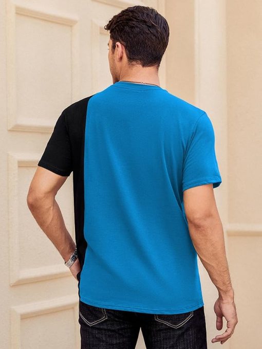 Short Sleeve Color Block Tee CH50 - Image 2