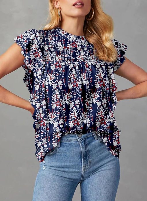 Summer Babydoll Blouse CH2 - Image 2