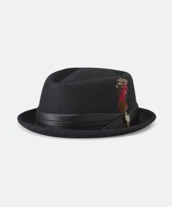 Stout Pork Pie-Black/Black