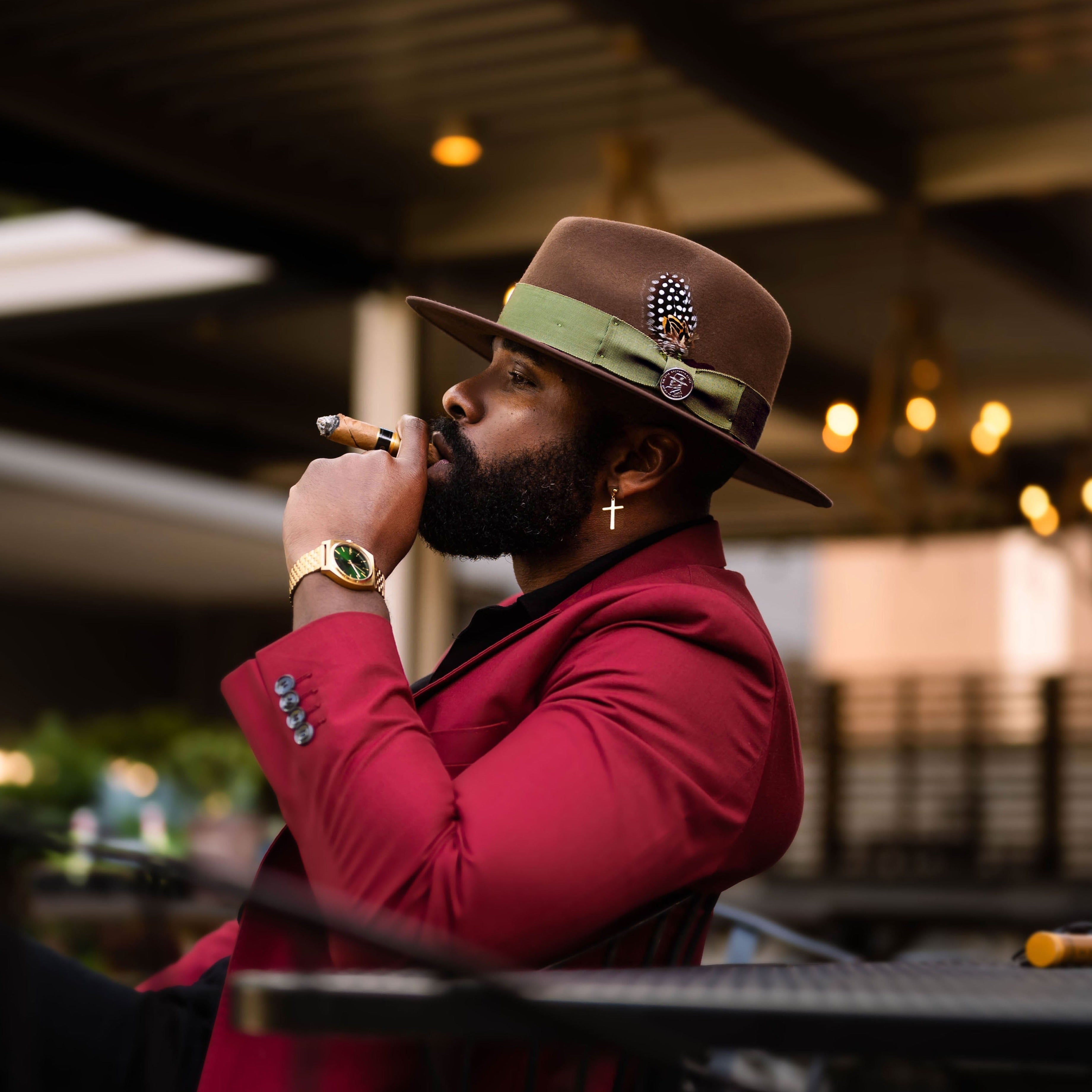 Suave Fedora Brown Hat - Image 2