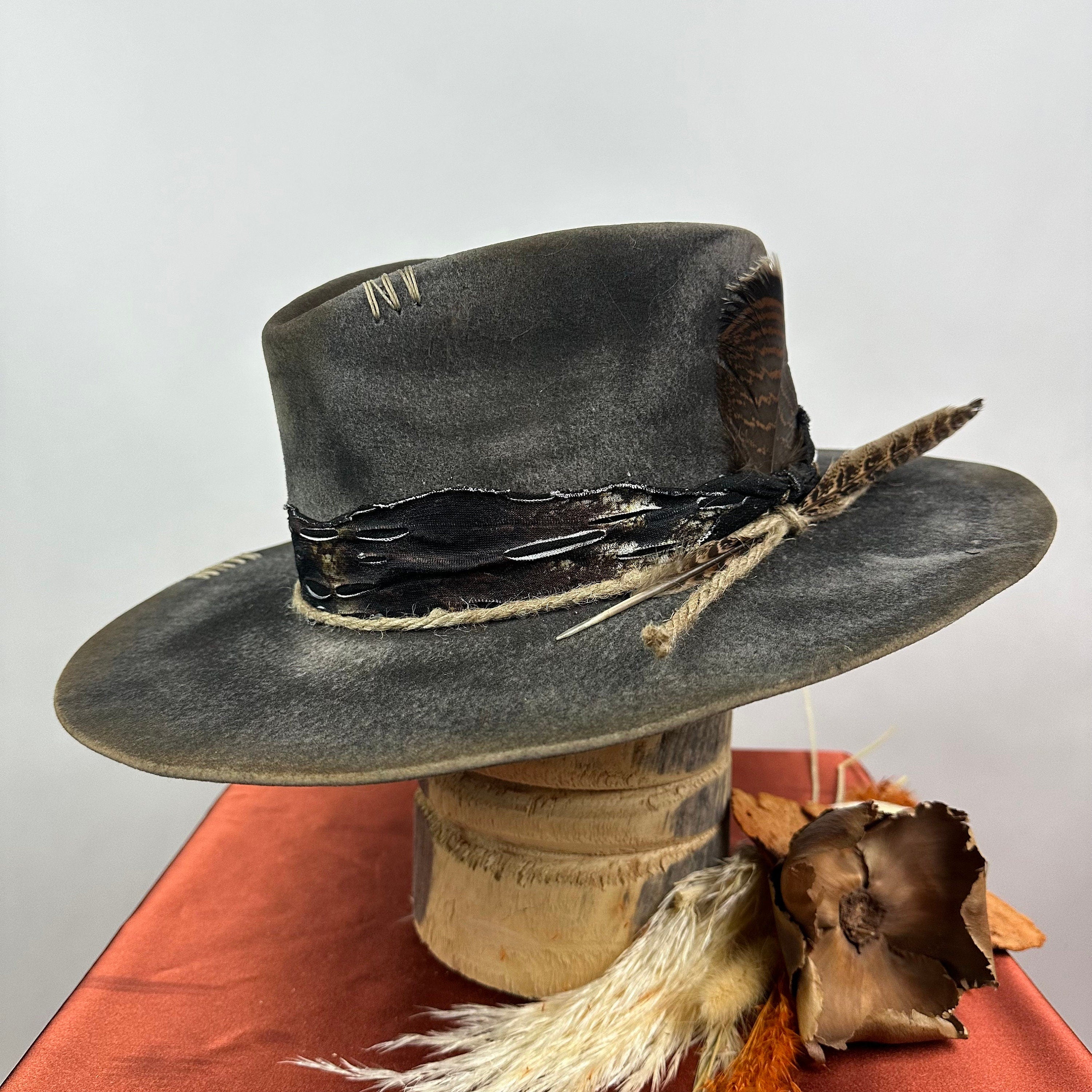 Vintage Voyage Felt Fedora - Image 6