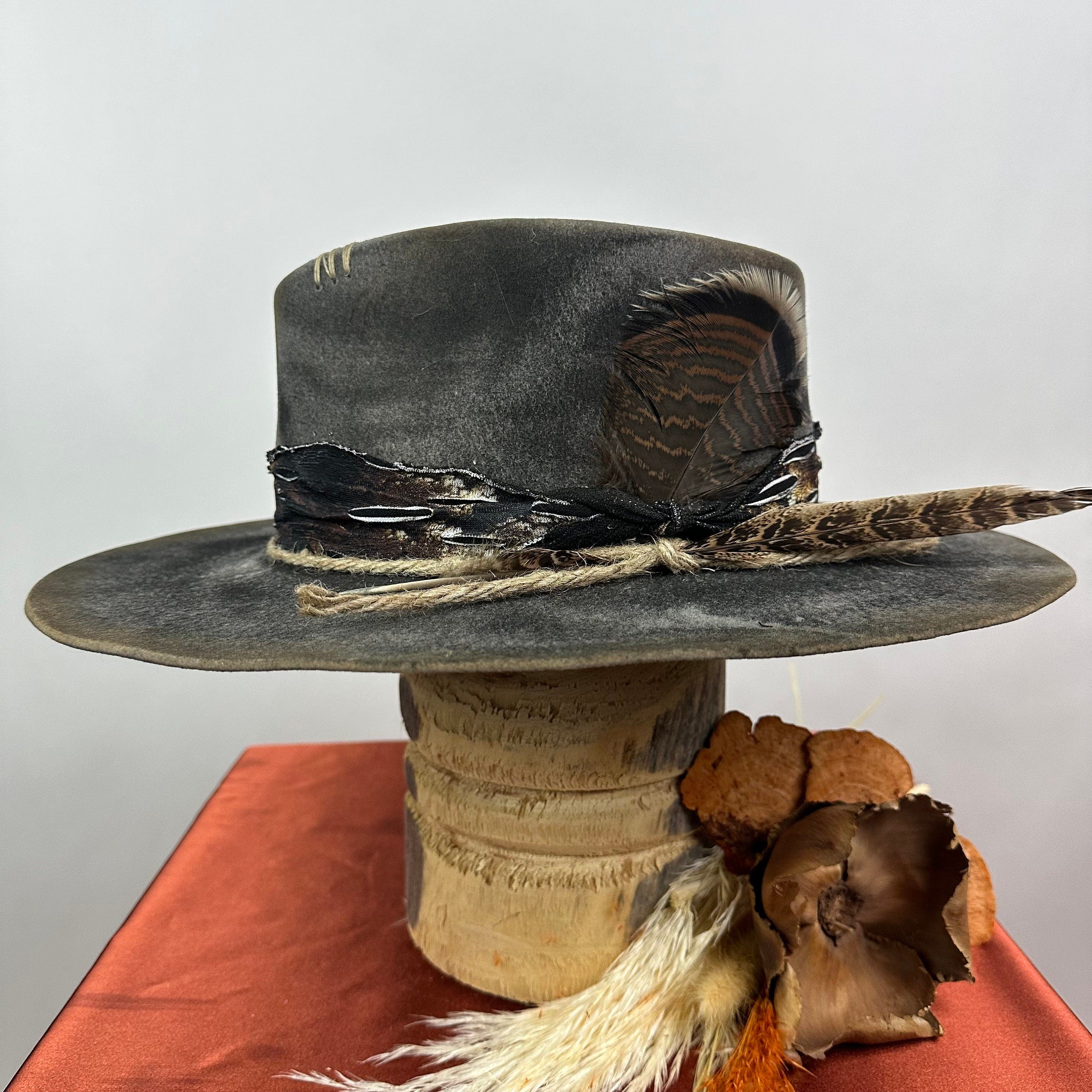Vintage Voyage Felt Fedora - Image 7