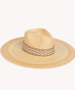 Western Wide Brim Palm Leaf Straw Hat