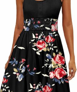 Black Rose Summer Dress CH7