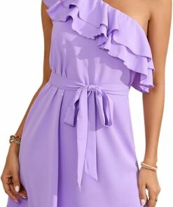 Tiered Layered Sleeveless Ruffle Party Dress CH30