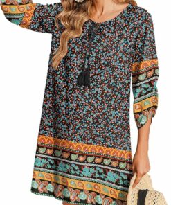 Vintage Boho Summer Dress CH14