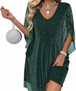 Women's Sparkly Cocktail Dress CH35