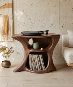 Farmhouse Wooden Media Stand Home Decor Accents