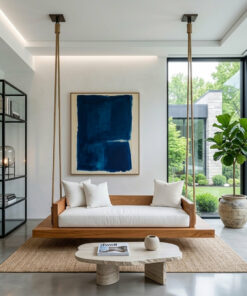 Modern Hanging Ceiling Swing For Living Room Or Studio