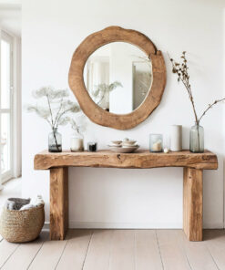 Reclaimed Wood Entryway Console Table
