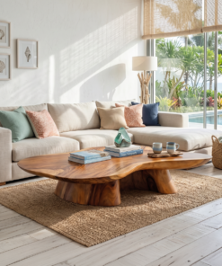 Farmhouse Wood Table For Stylish Furniture Decor