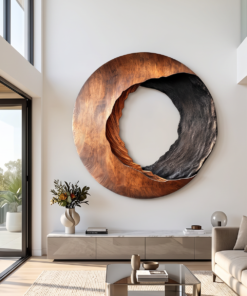 Handcrafted Solid Wood 3D Sculpture Wall Art For Home Living Room