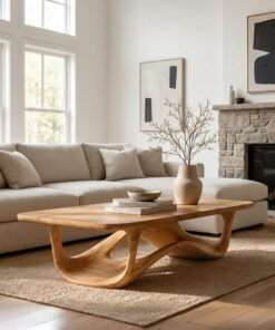 Contemporary Sculptural Coffee Table For Living Room