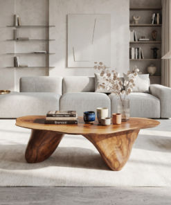 Handcrafted Low Table For Sophisticated Interiors