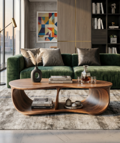 Handcrafted Solid Wood Table For Cozy Interiors