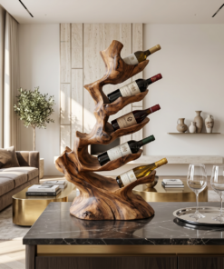 Rustic Wine Stand For Furniture Rustic Wood Display