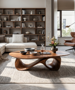 Rustic Coffee Table For Natural Home Styling