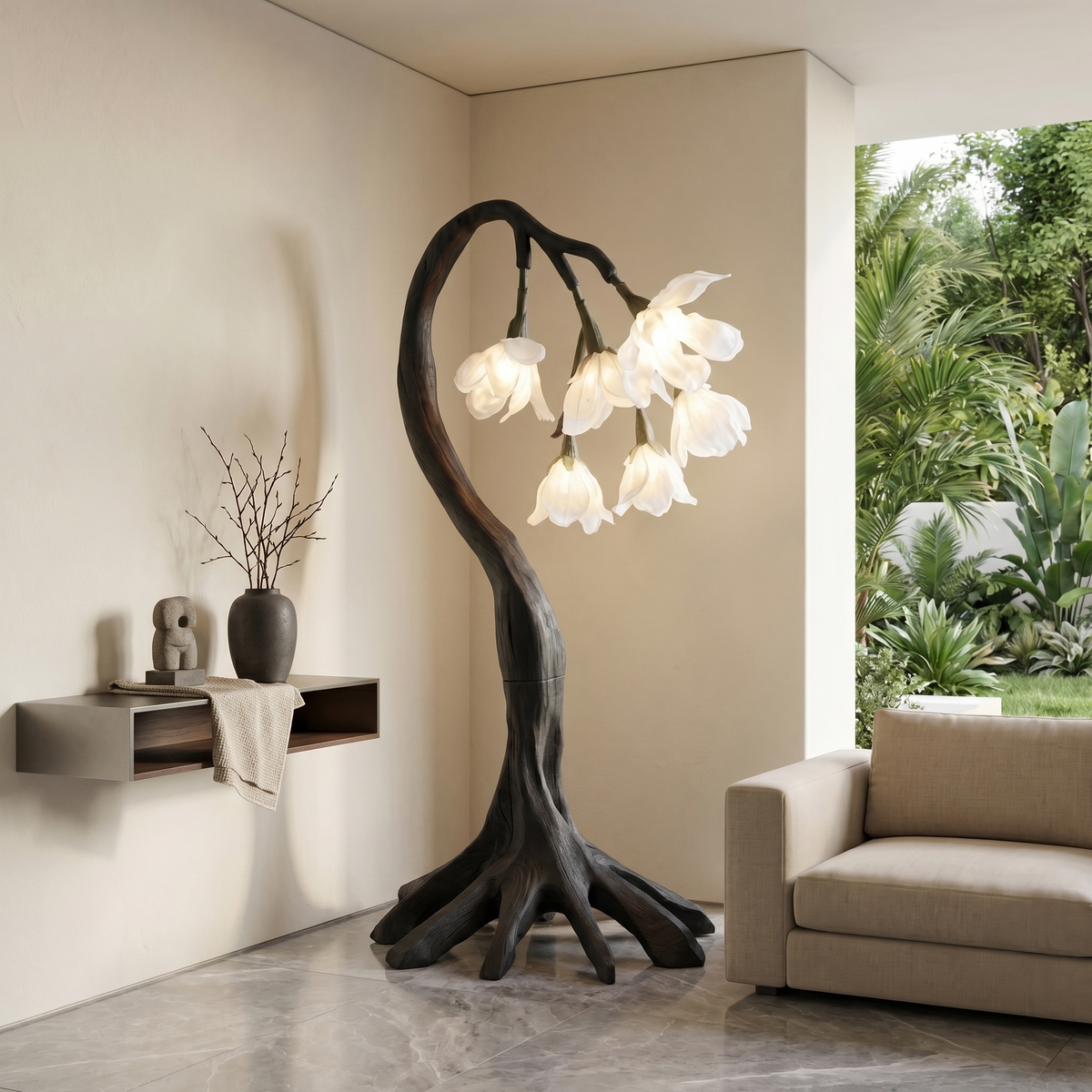 Flower Petal Floor Lamp - Image 4