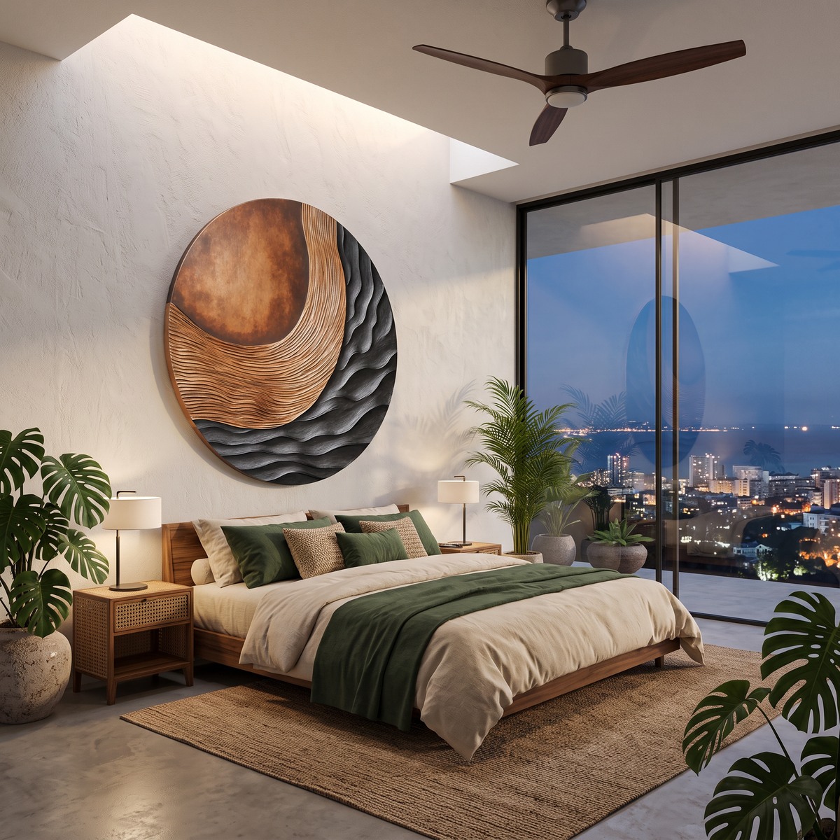 Farmhouse 3D Wood Wall Art For Bedroom Rustic Ambience - Image 4