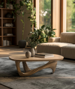 Aurelin Flow Organic Modern Coffee Table
