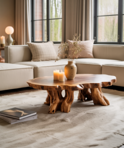 Narra Root-Form Handcrafted Coffee Table