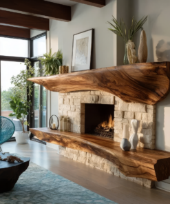 Orithen Sculpted Fireplace Mantel Shelf SPA925327