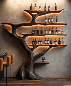 Sylvaris Illuminated Tree Wine Rack