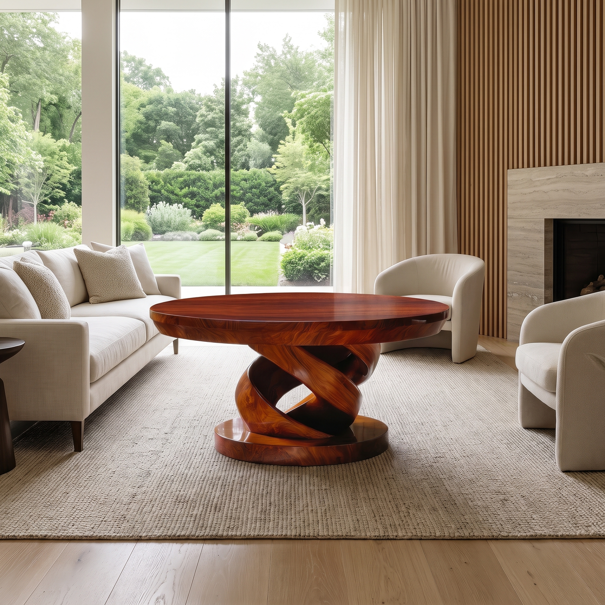 Virella Handcrafted Solid Wood Coffee Table SPA925789 - Image 4