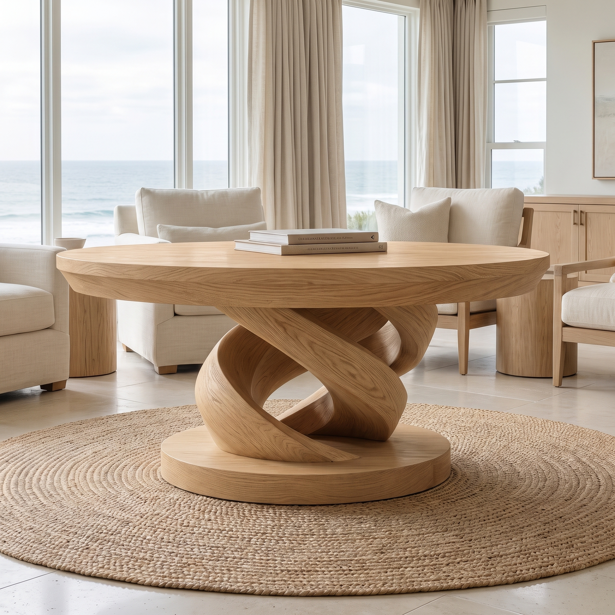Virella Handcrafted Solid Wood Coffee Table SPA925789 - Image 2