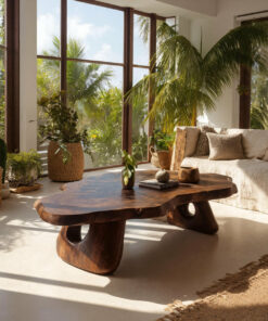 Tropika Sculpted Live Edge Coffee Table