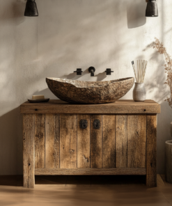 Bathroom Rustic Vanity Reclaimed Wood Home Decor Christmas Gift