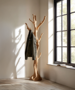 Rustic Tree Coat Rack Entryway Hallway