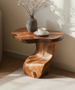 Modern Wood End Table For A Functional And Stylish Living Area