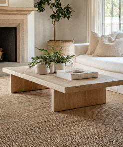 Living Edge Oak Coffee Table